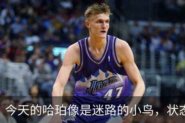 今天的哈珀像是迷路的小鸟，状态不佳啊！